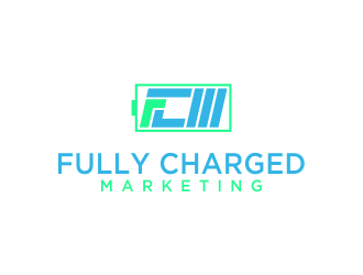 Fully Charged Marketing logo design by oke2angconcept