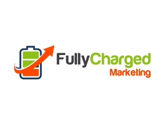 Fully Charged Marketing logo design by kgcreative