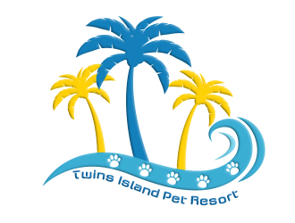 Twins Island Pet Resort logo design by bismillah