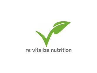 re-vitalize nutrition logo design by giphone
