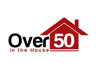 Over 50 in the House logo design by shravya
