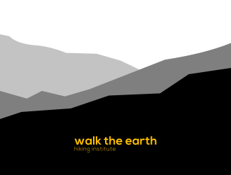 Walk the Earth Hiking Institute logo design by salis17