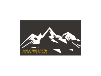 Walk the Earth Hiking Institute logo design by BintangDesign