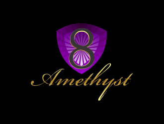 8Amethyst logo design by beejo