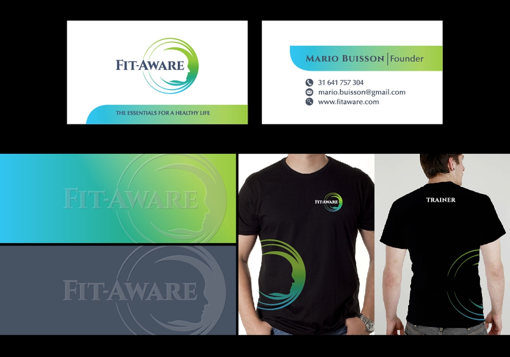 Fit-Aware - Vitality and wellbeing logo design by josephope