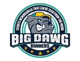Big Dawg banners logo design by jaize