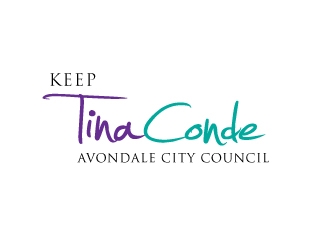 Keep Tina Conde Avondale City Council logo design by ingenious007