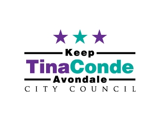 Keep Tina Conde Avondale City Council logo design by ingenious007