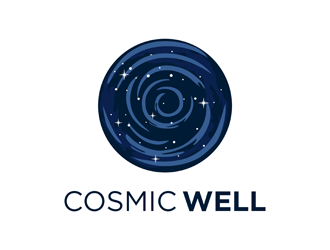 Cosmic Well logo design by logolady