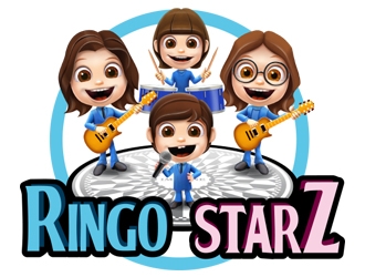 Ringo Starz logo design by PiceFlia