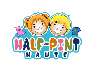 Half-Pint Haute logo design by yaya2a