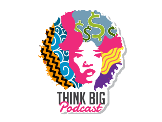 Think Big Podcast logo design by dchris