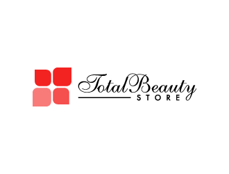 Total Beauty Store (www.totalbeautystore.com) logo design by pencilhand