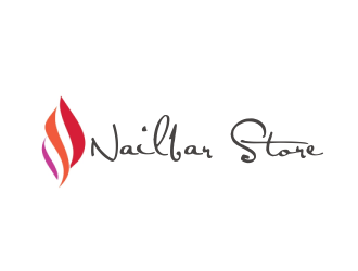 Nailbar Store logo design by giphone