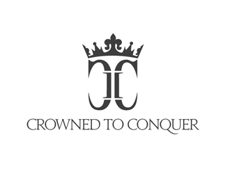 Crowned to Conquer logo design by kunejo