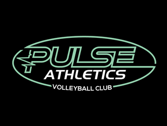 Pulse Athletics Volleyball Club  logo design by megalogos