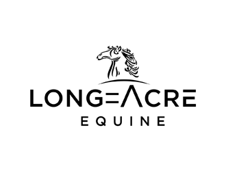 Longacre Equine logo design by ndaru