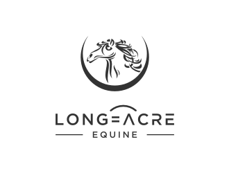 Longacre Equine logo design by Gravity