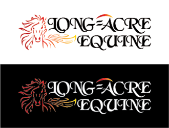 Longacre Equine logo design by aufan1312