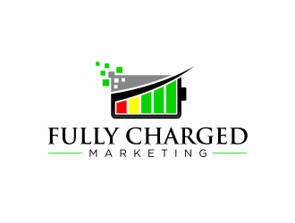 Fully Charged Marketing logo design by agus