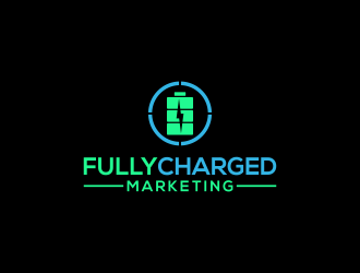 Fully Charged Marketing logo design by ubai popi