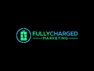 Fully Charged Marketing logo design by ubai popi