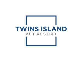 Twins Island Pet Resort logo design by bricton