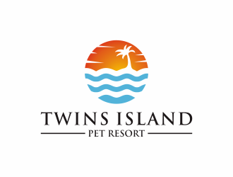 Twins Island Pet Resort logo design by arturo_