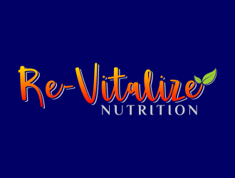 re-vitalize nutrition logo design by rykos