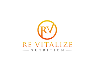 re-vitalize nutrition logo design by ndaru