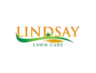 LINDSAY Lawn Care  logo design by shernievz