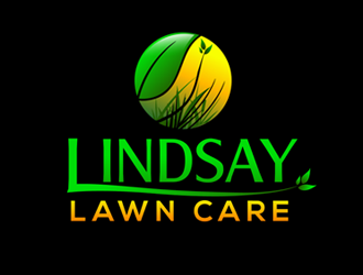LINDSAY Lawn Care  logo design by megalogos
