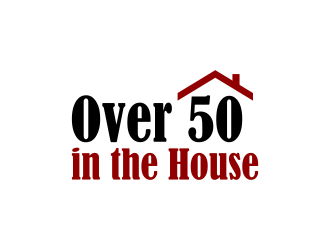 Over 50 in the House logo design by ingepro