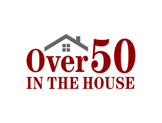 Over 50 in the House logo design by ingepro