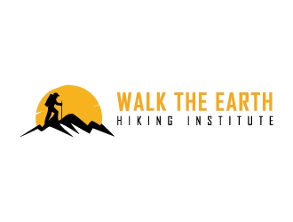 Walk the Earth Hiking Institute logo design by ingenious007
