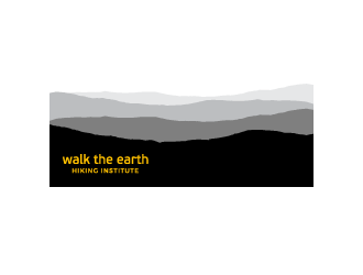 Walk the Earth Hiking Institute logo design by dchris