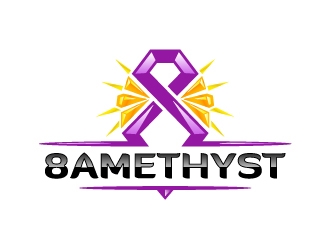 8Amethyst logo design by josephope