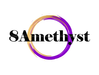 8Amethyst logo design by fawadyk
