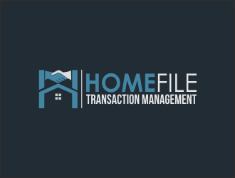 HomeFile Transaction Management logo design by bosbejo