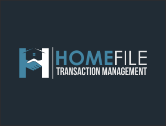 HomeFile Transaction Management logo design by bosbejo