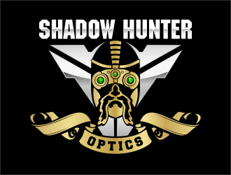 Shadow Hunter Optics logo design by bosbejo