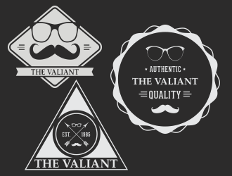 The Valiant logo design by bismillah
