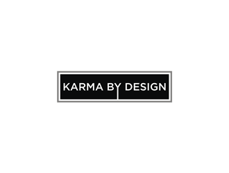 Karma by Design logo design by EkoBooM