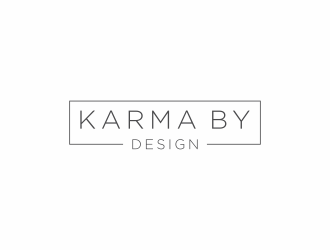 Karma by Design logo design by haidar