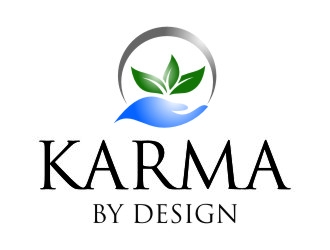 Karma by Design logo design by jetzu