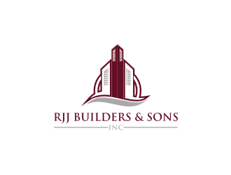 RJJ Builders & Sons Inc logo design by mbamboex