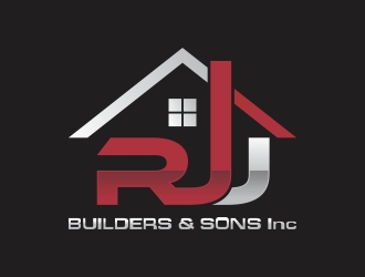 RJJ Builders & Sons Inc logo design by rokenrol