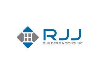 RJJ Builders & Sons Inc logo design by R-art