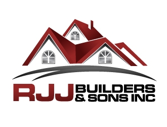 RJJ Builders & Sons Inc logo design by Dawnxisoul393