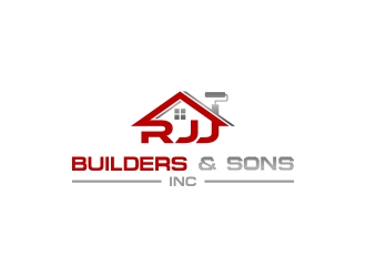 RJJ Builders & Sons Inc logo design by CreativeKiller